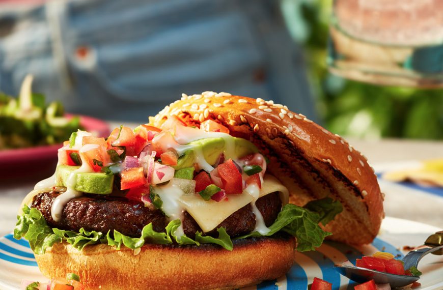 Loaded Nacho Burger